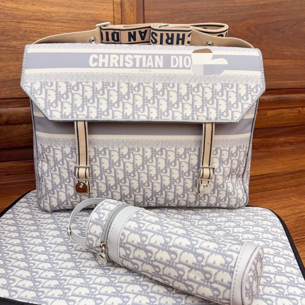 Christian Dior Blue Dior Oblique set