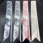 Dior Mitzah Toile De Jouy Silk Scarf