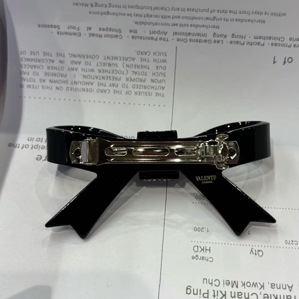 Valentino Garavani VLogo Signature Hair Clip