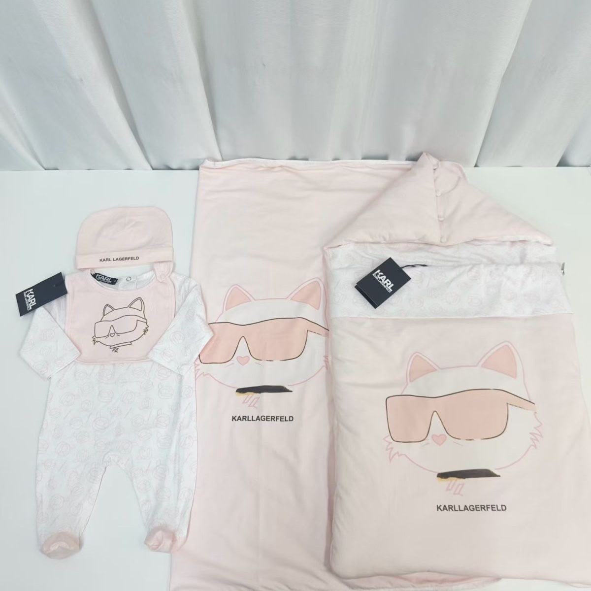 Karl Lagerfeld Kids newborn nursery baby set