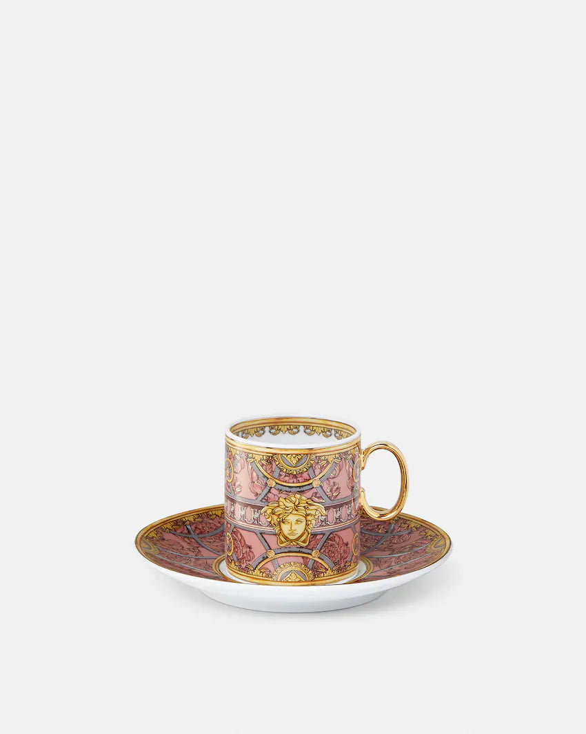Versace La Scala del Palazzo Rosa Espresso Set