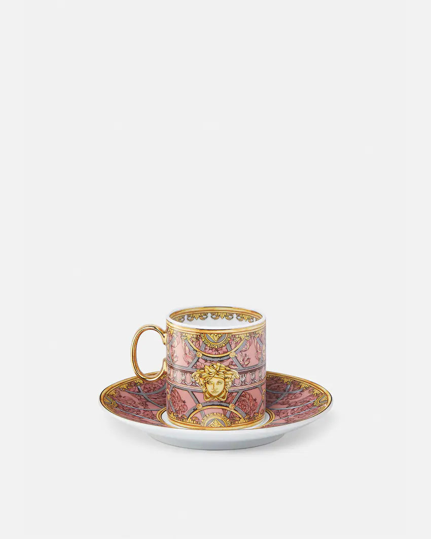 Versace La Scala del Palazzo Rosa Espresso Set