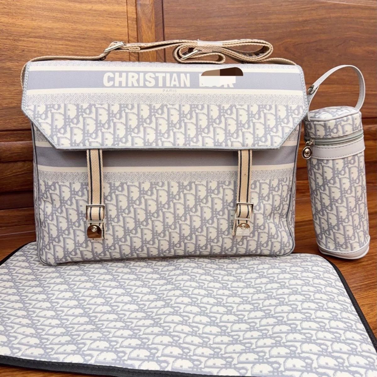 Christian Dior Blue Dior Oblique set