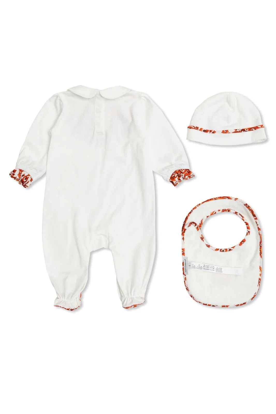 Dolce & Gabbana Kids Majolica-Print Jersey Set 3 pieces