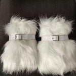Faux Fur Leg Warmers