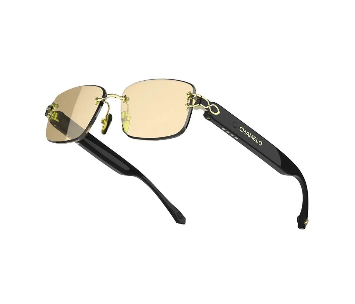 Chamelo Aura Black Energy – 4-in-1 Color Changing Smart Sunglasses