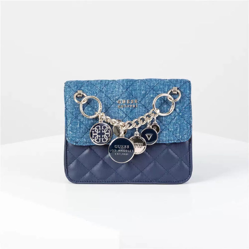 Guess Quilted Mini Chain Bag