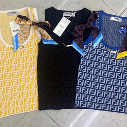 Fendi Knit Tank Top