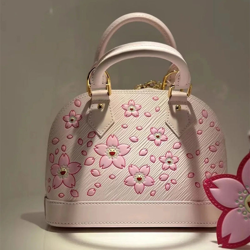 Louis Vuitton Epi Alma BB Bag in Cherry Blossom