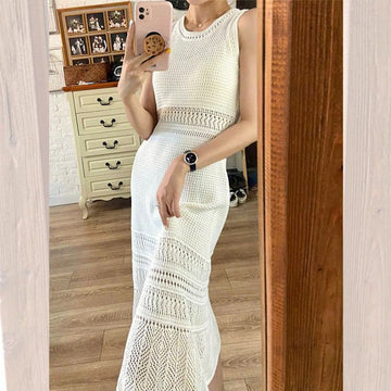 Knitted Seaside Dress