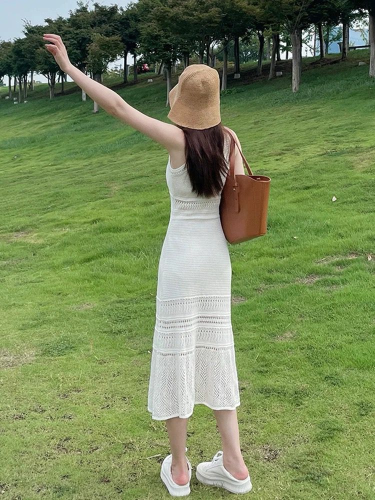 Knitted Seaside Dress