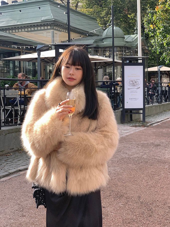 Demair fur coat