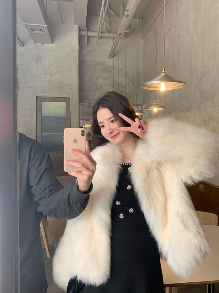 Demair fur coat
