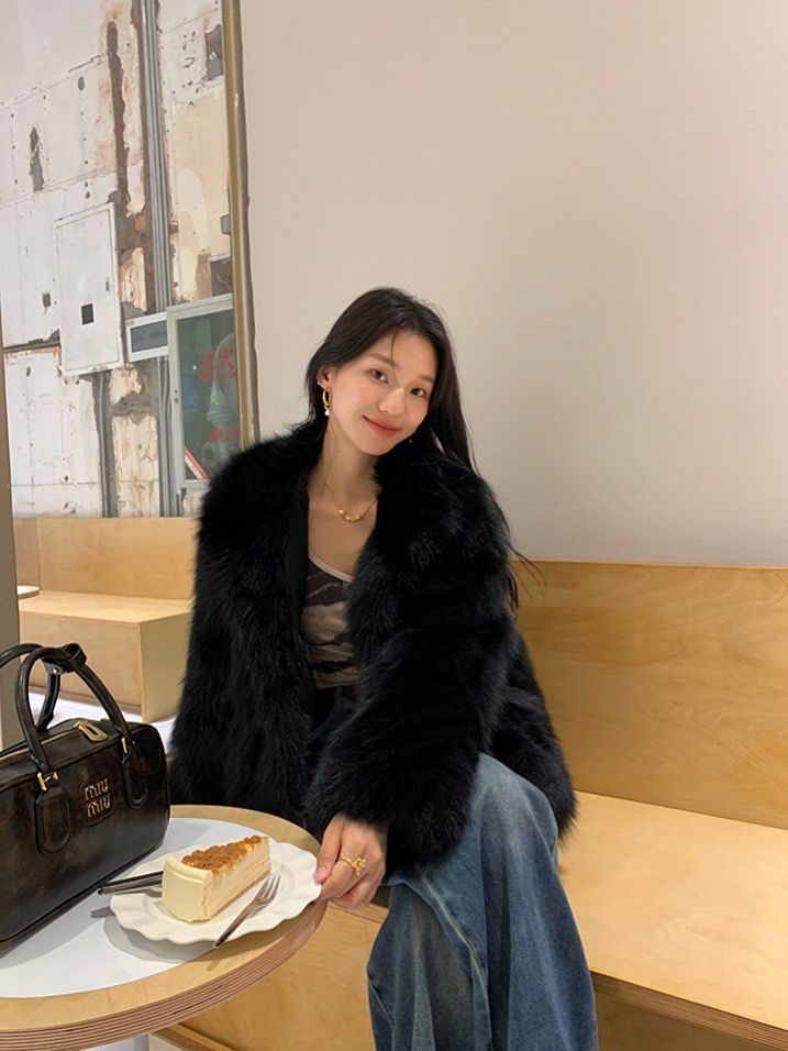 Demair fur coat