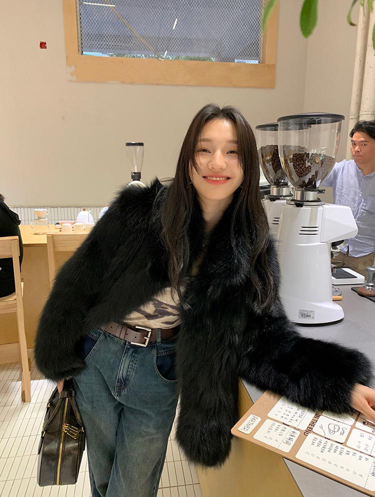 Demair fur coat
