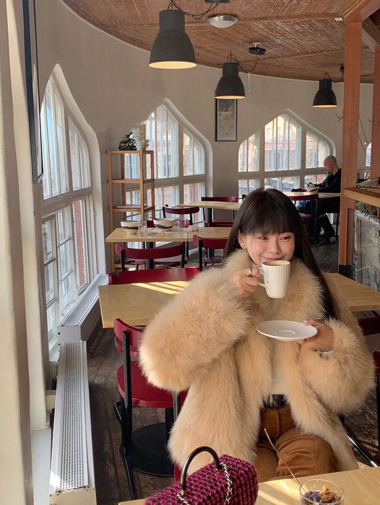 Demair fur coat