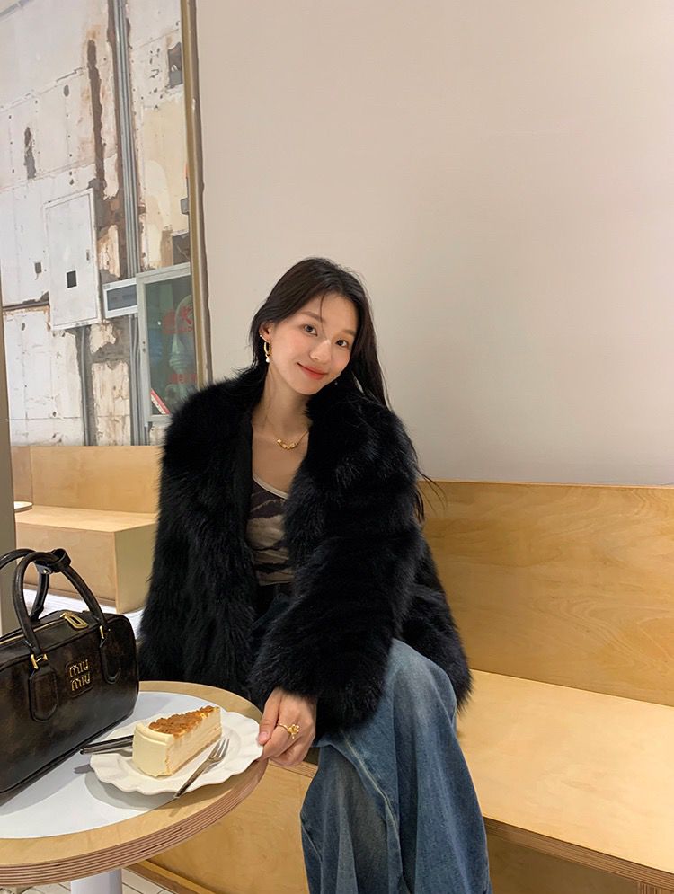 Demair fur coat