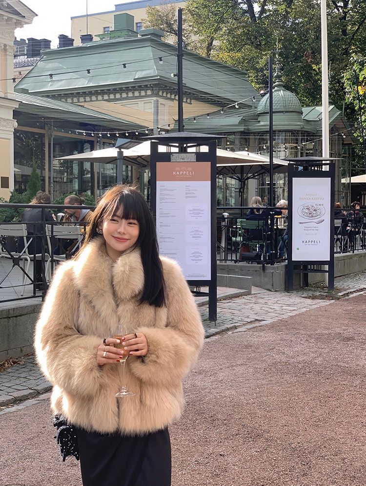 Demair fur coat