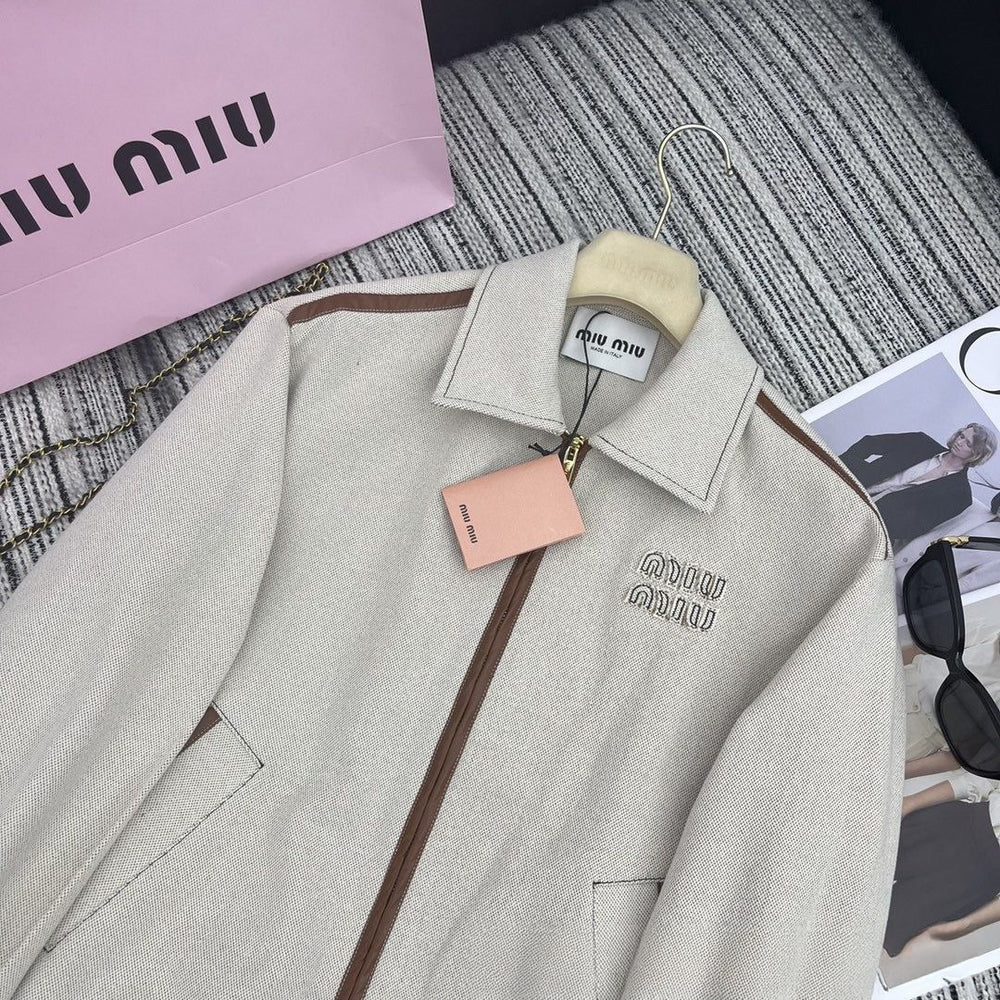 Miu Miu Leather Jacket