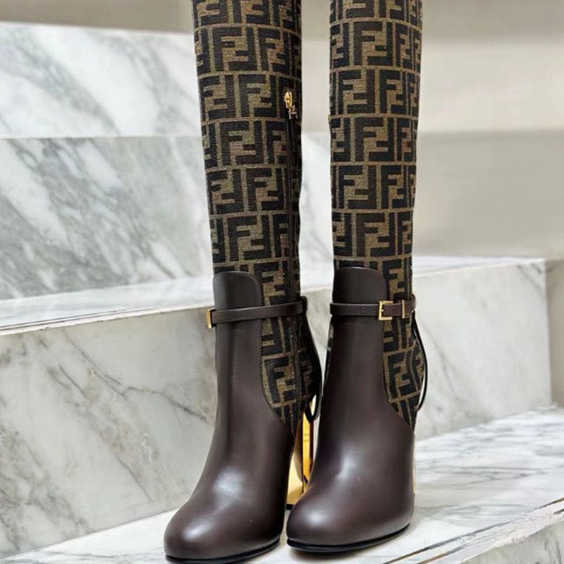 Fendi High-Heeled Boots