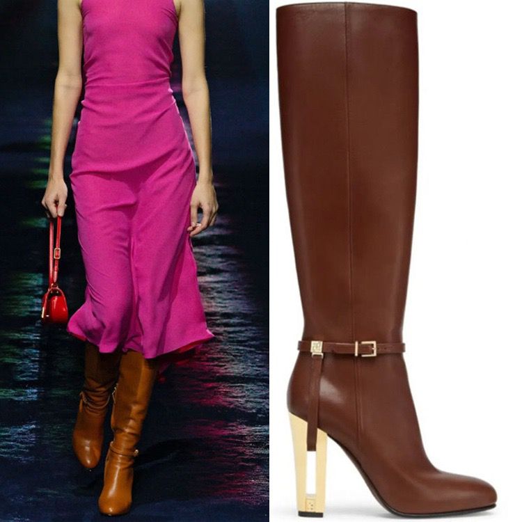 Fendi High-Heeled Boots