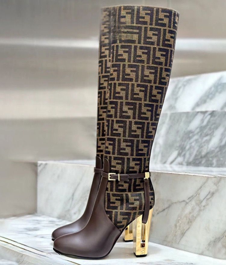 Fendi High-Heeled Boots
