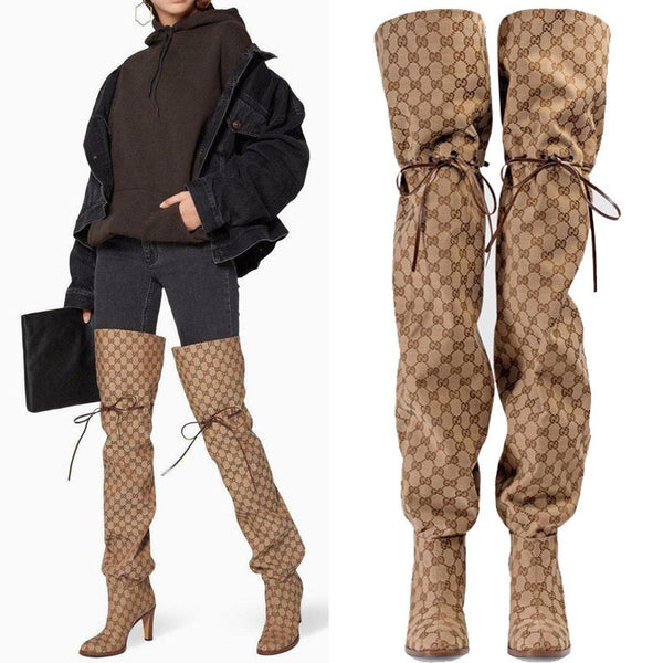 Over the knee boots