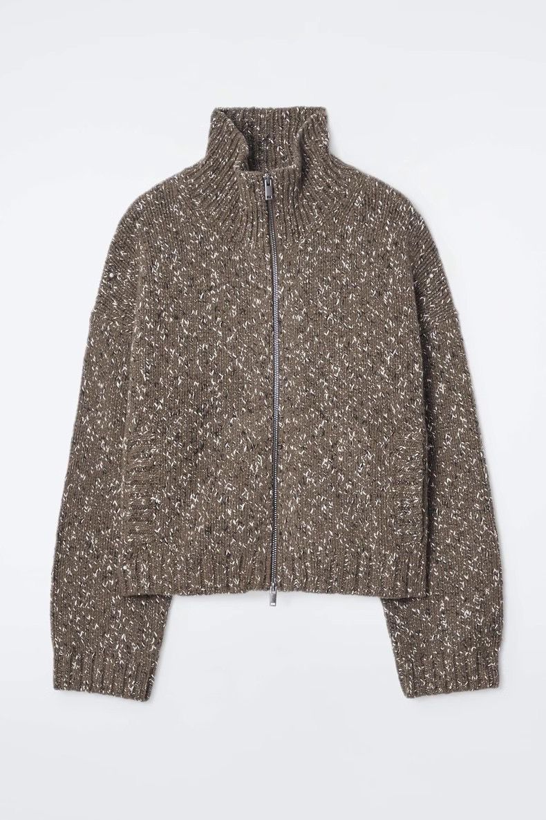 COS Casual Fit Wool Cardigan