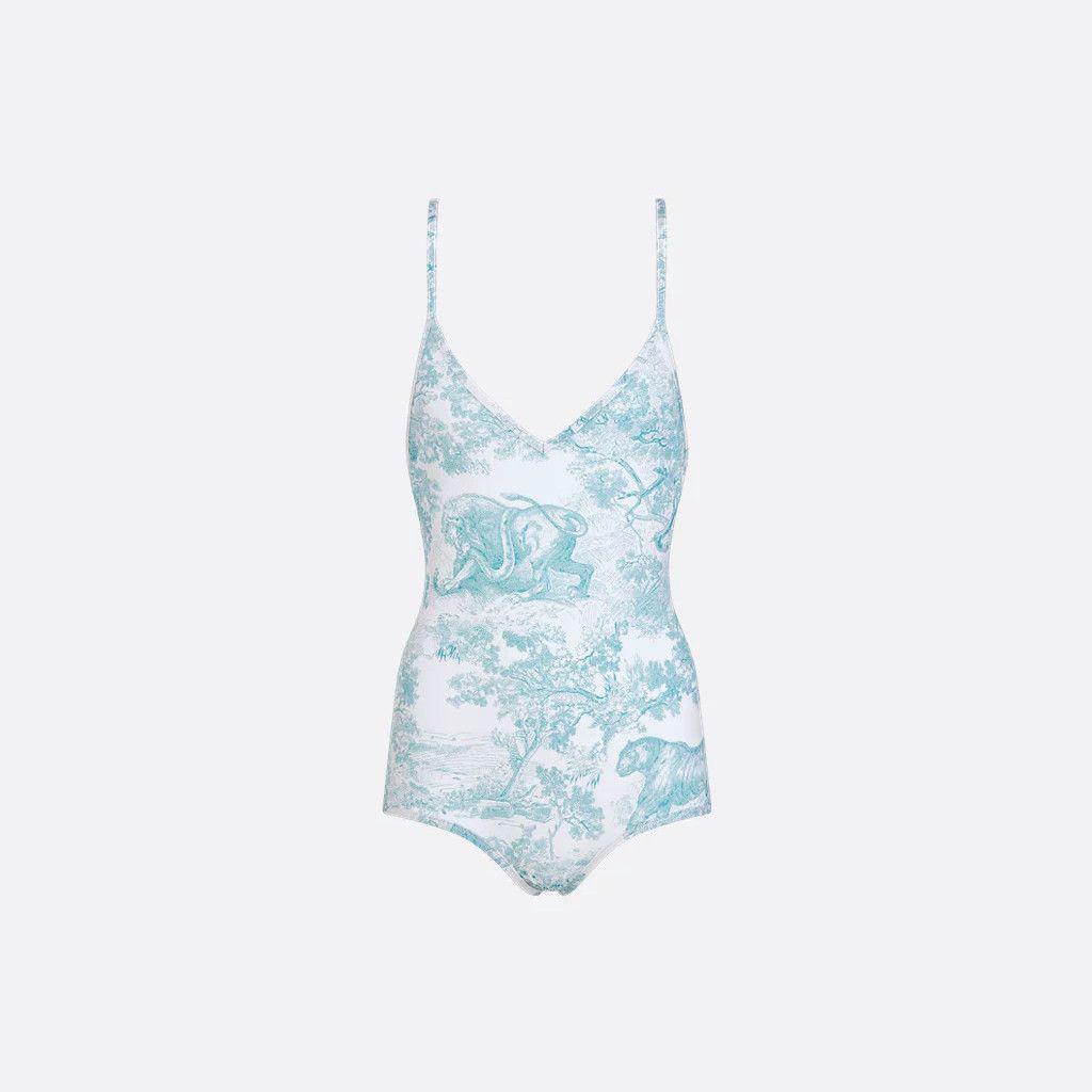Dior Printed One-Piece Swimsuit for Women