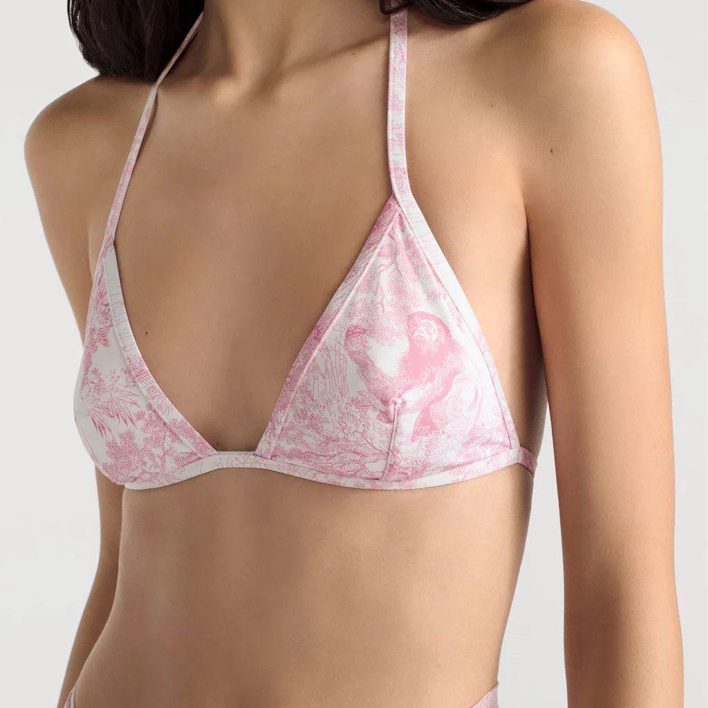 Dior Printed One-Piece Swimsuit with Cover-Up for Women