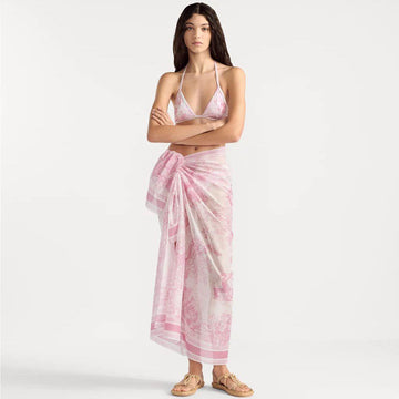 Dior Printed One-Piece Swimsuit with Cover-Up for Women