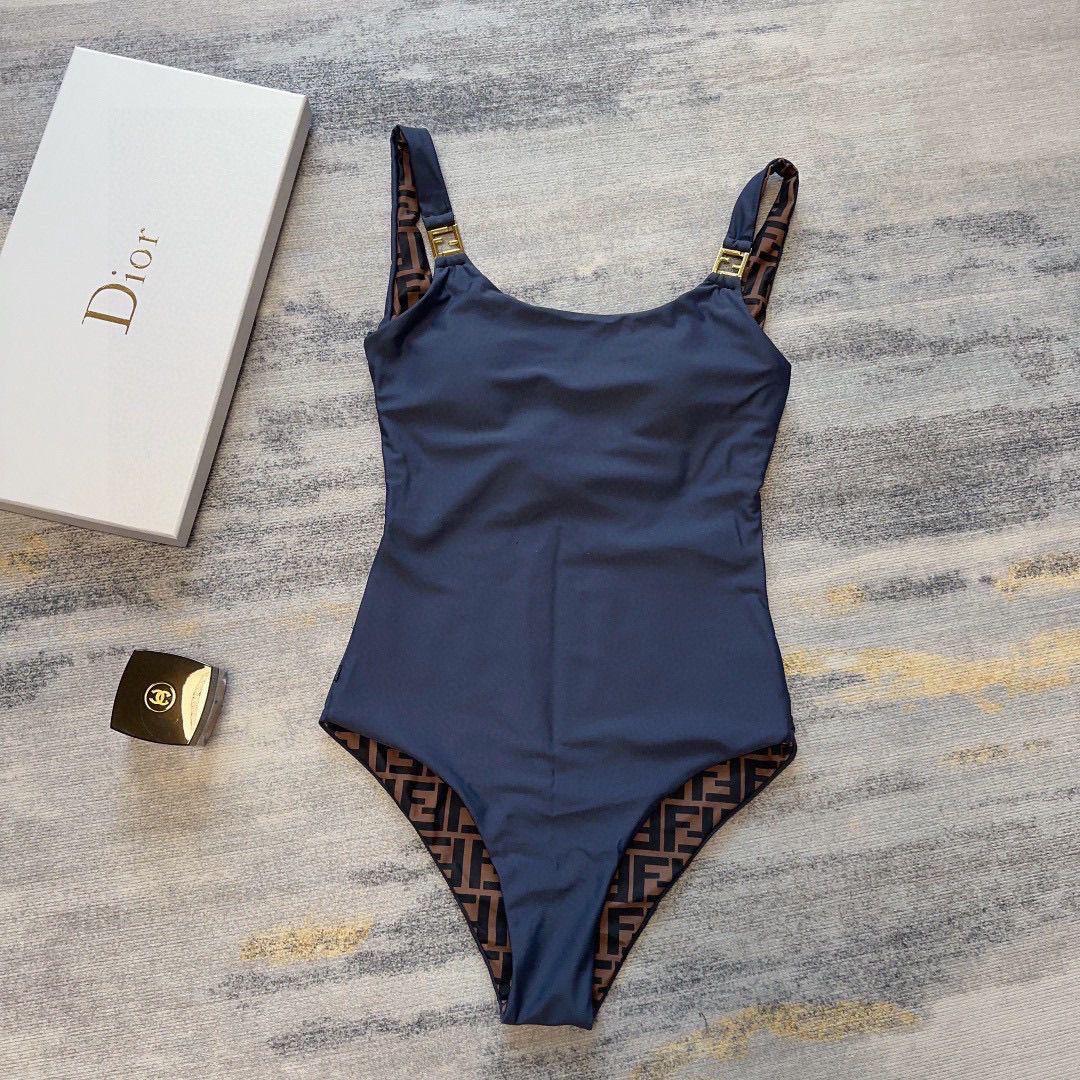 Fendi Printed One-Piece Swimsuit for Women