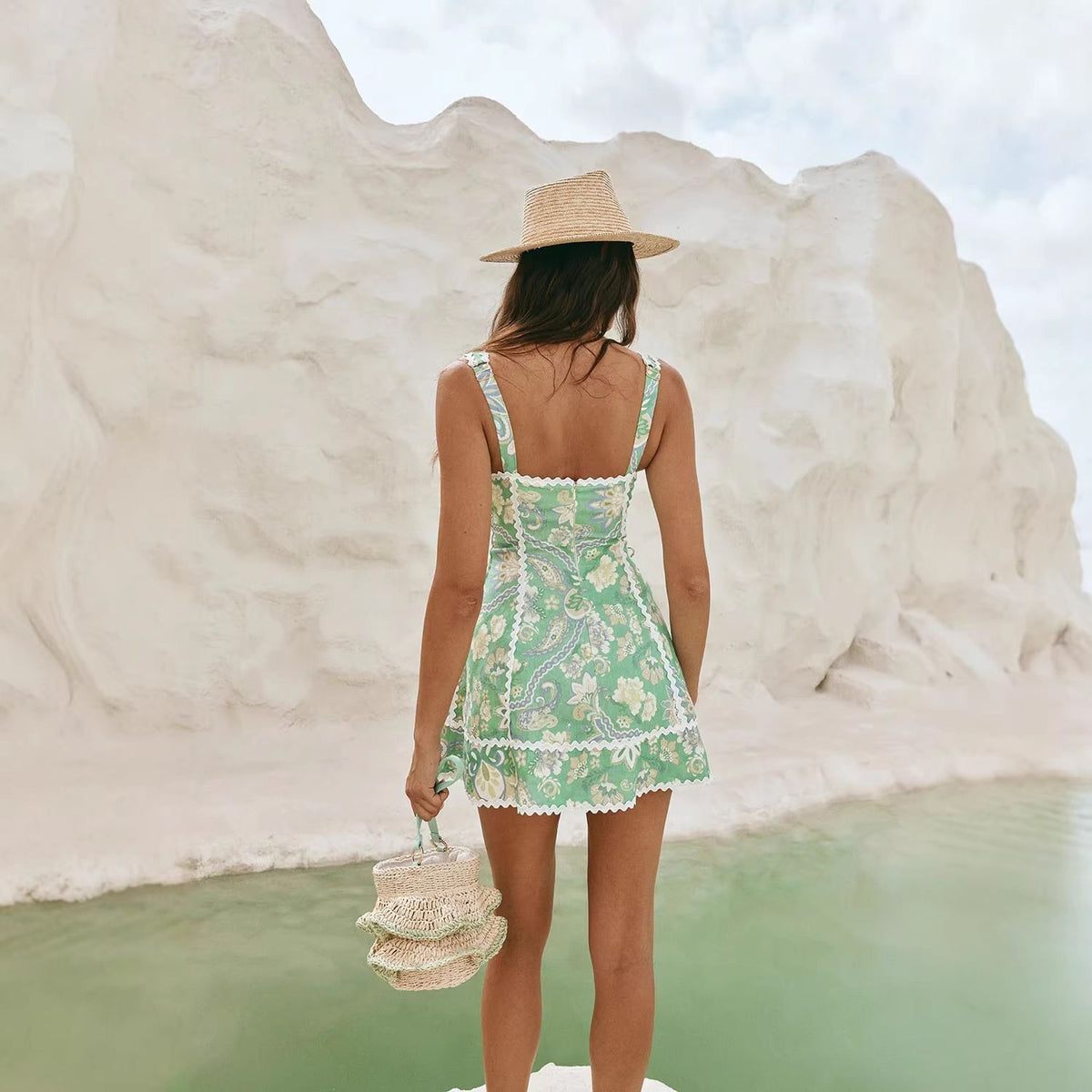 Mint Midi Dress