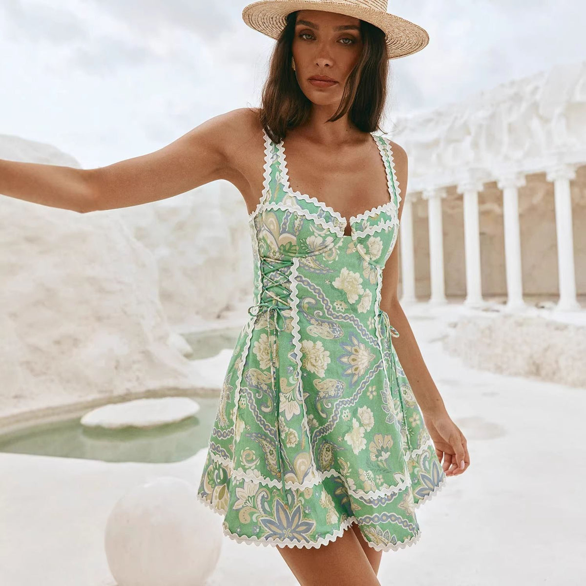 Mint Midi Dress