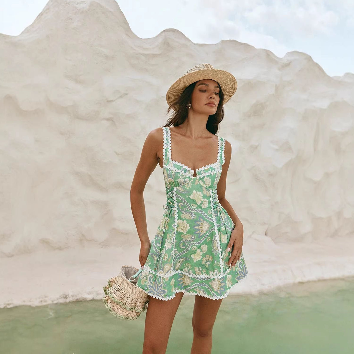 Mint Midi Dress