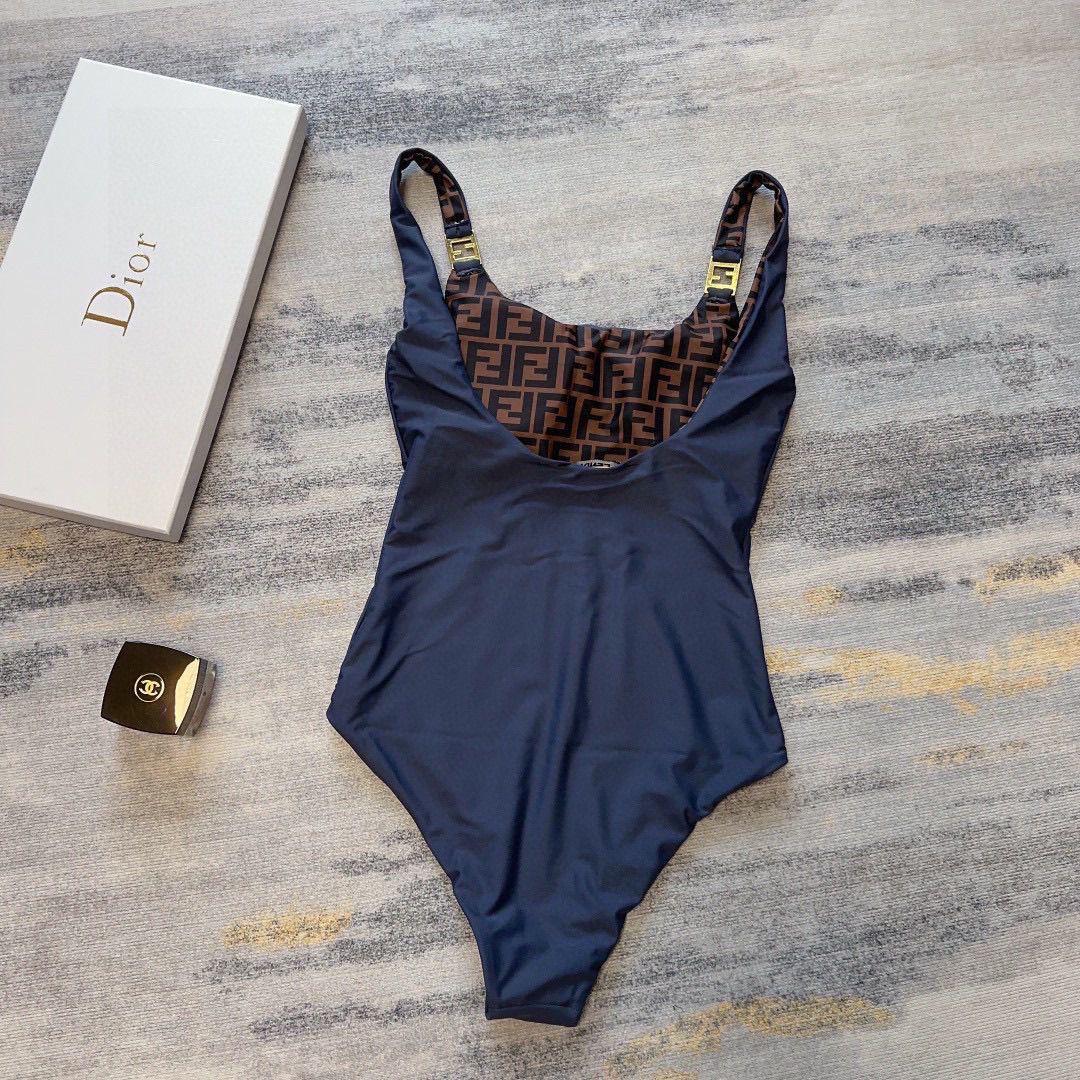 Fendi Printed One-Piece Swimsuit for Women