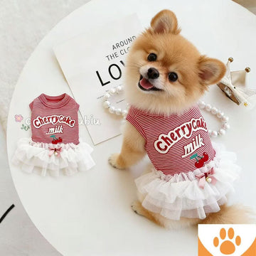Cherry cake dress