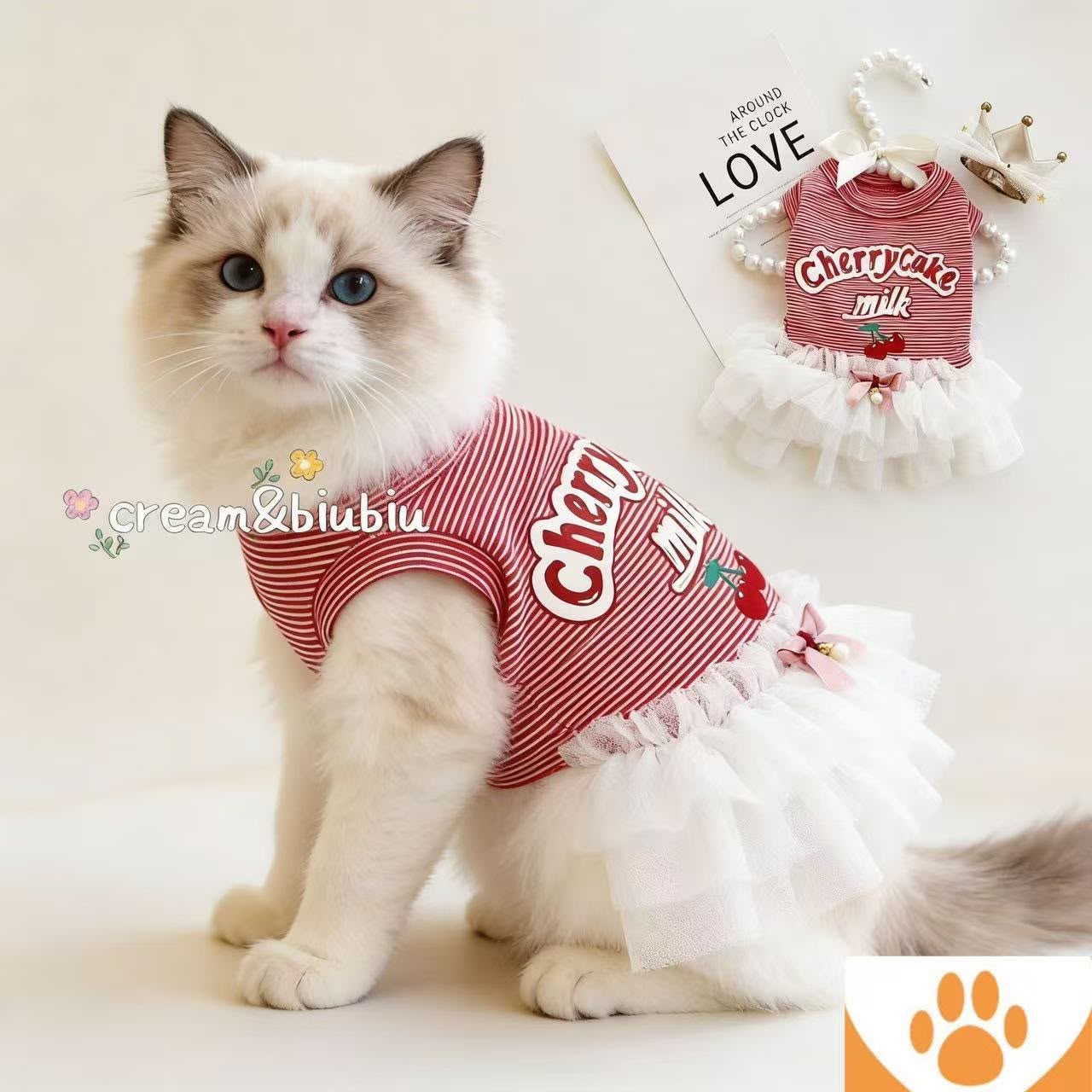 Cherry cake dress