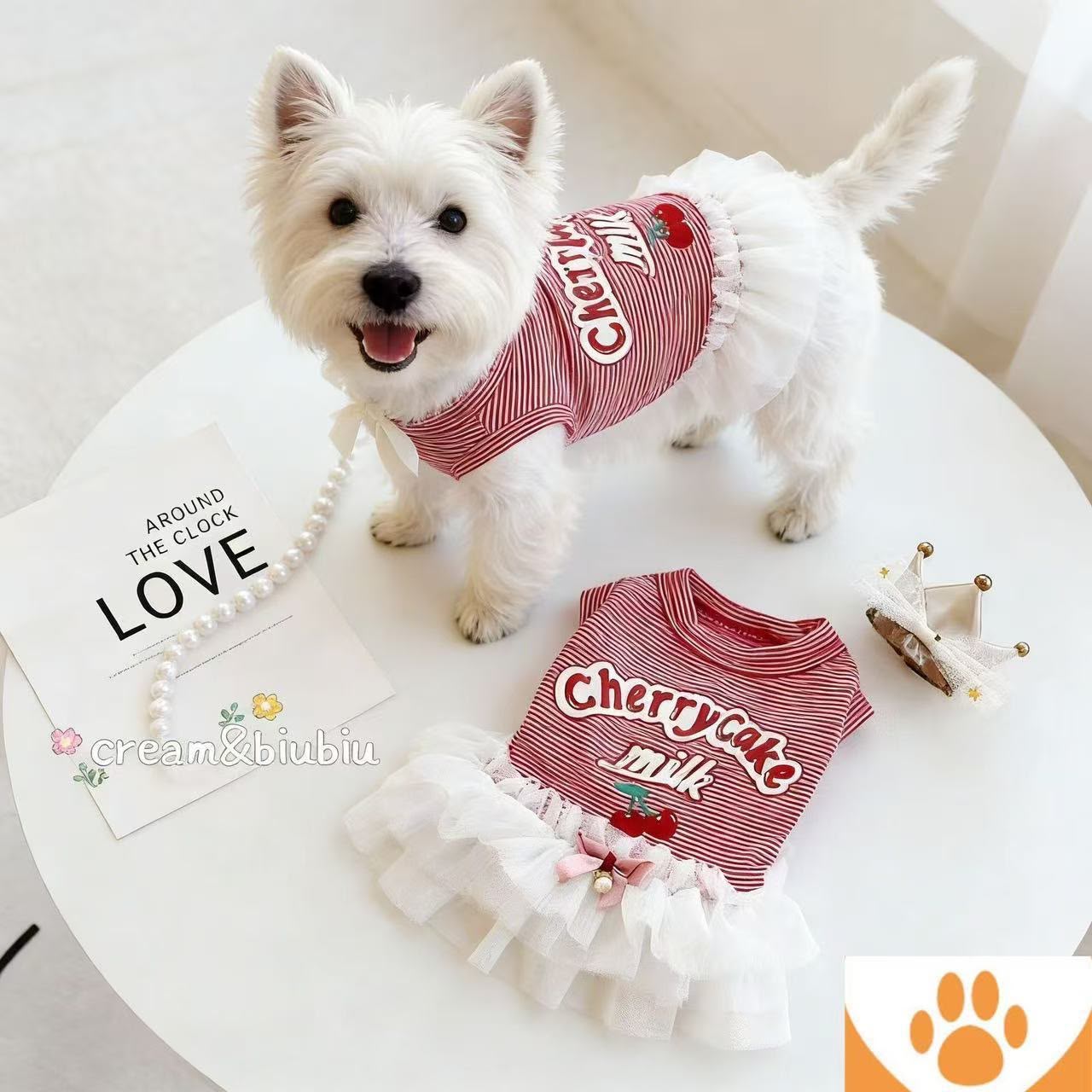 Cherry cake dress