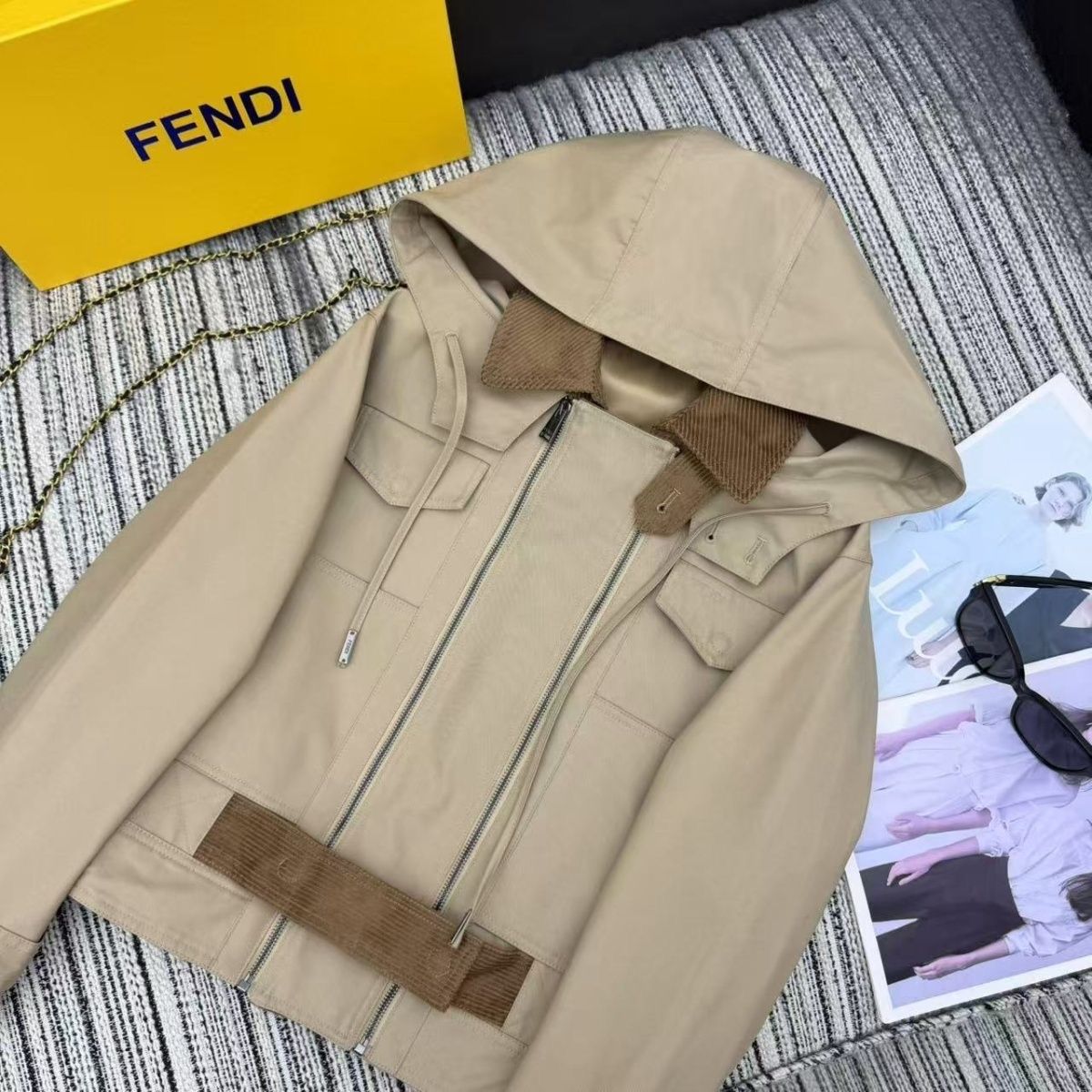 FENDICotton Blend Jacket