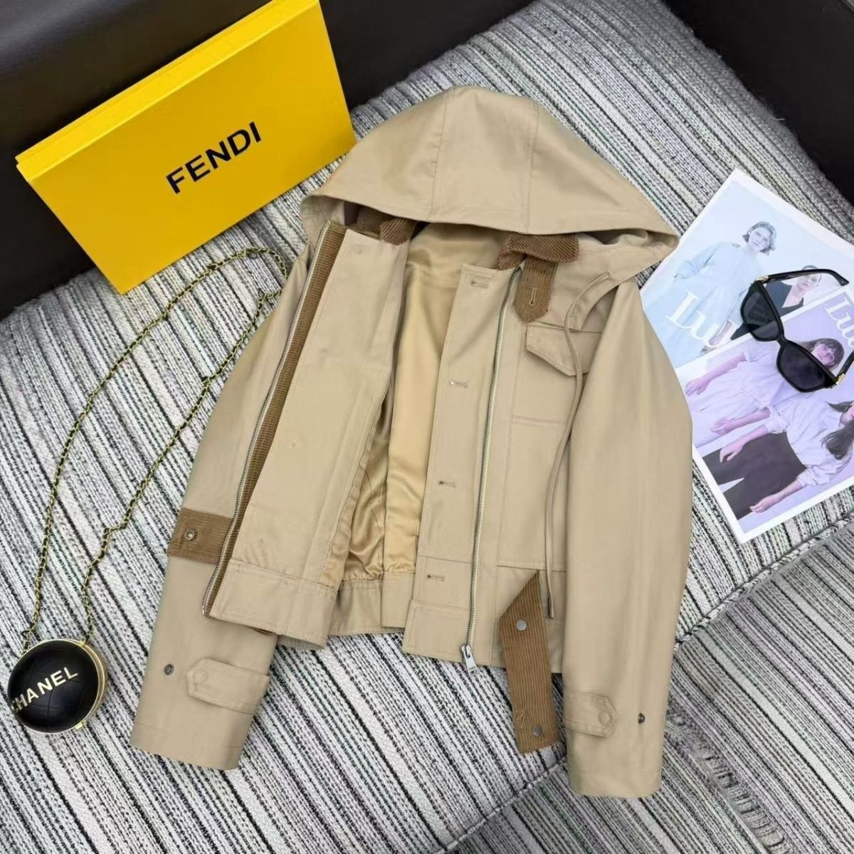 FENDICotton Blend Jacket