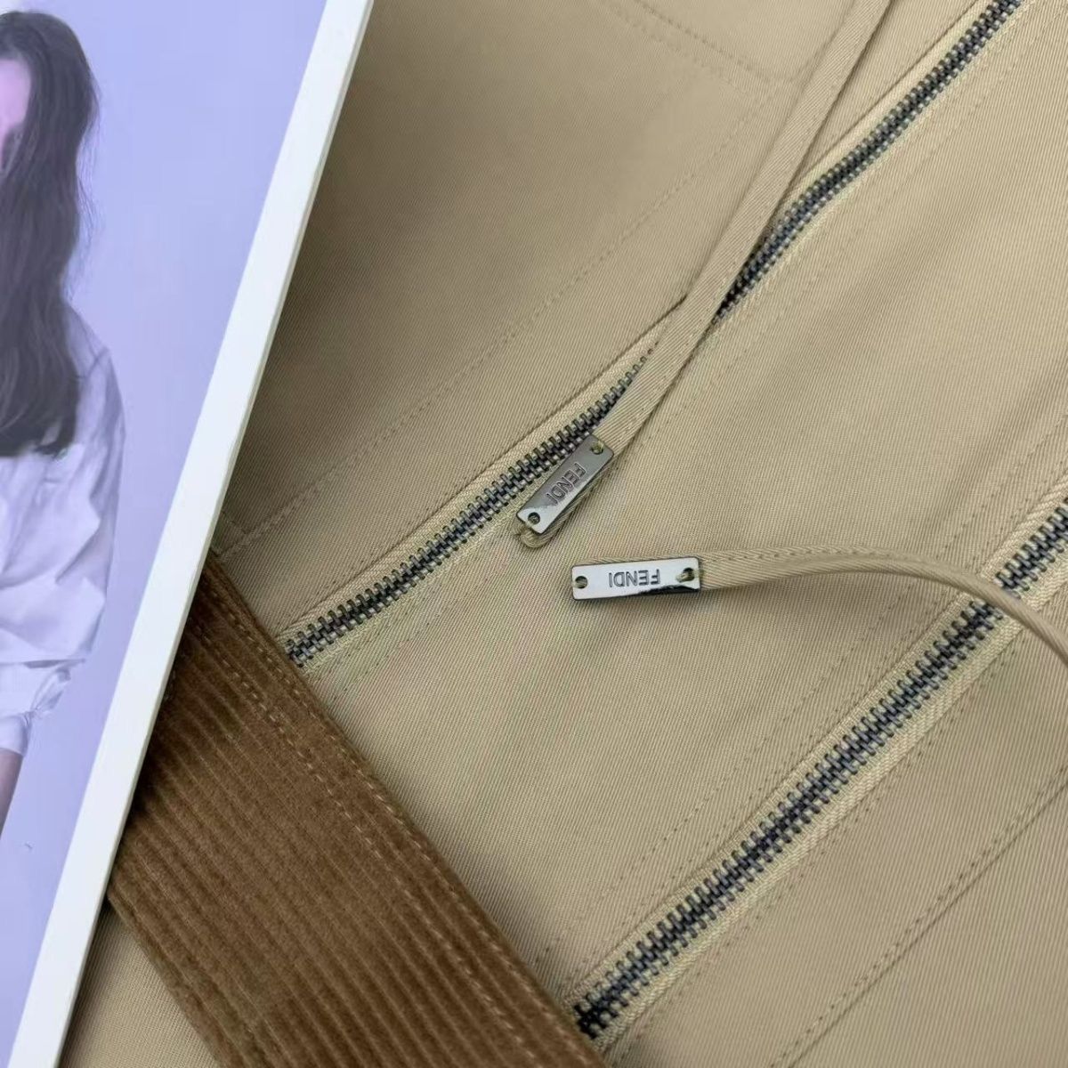 FENDICotton Blend Jacket