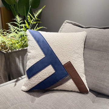 Fendi Lambskin Fleece Throw Pillow