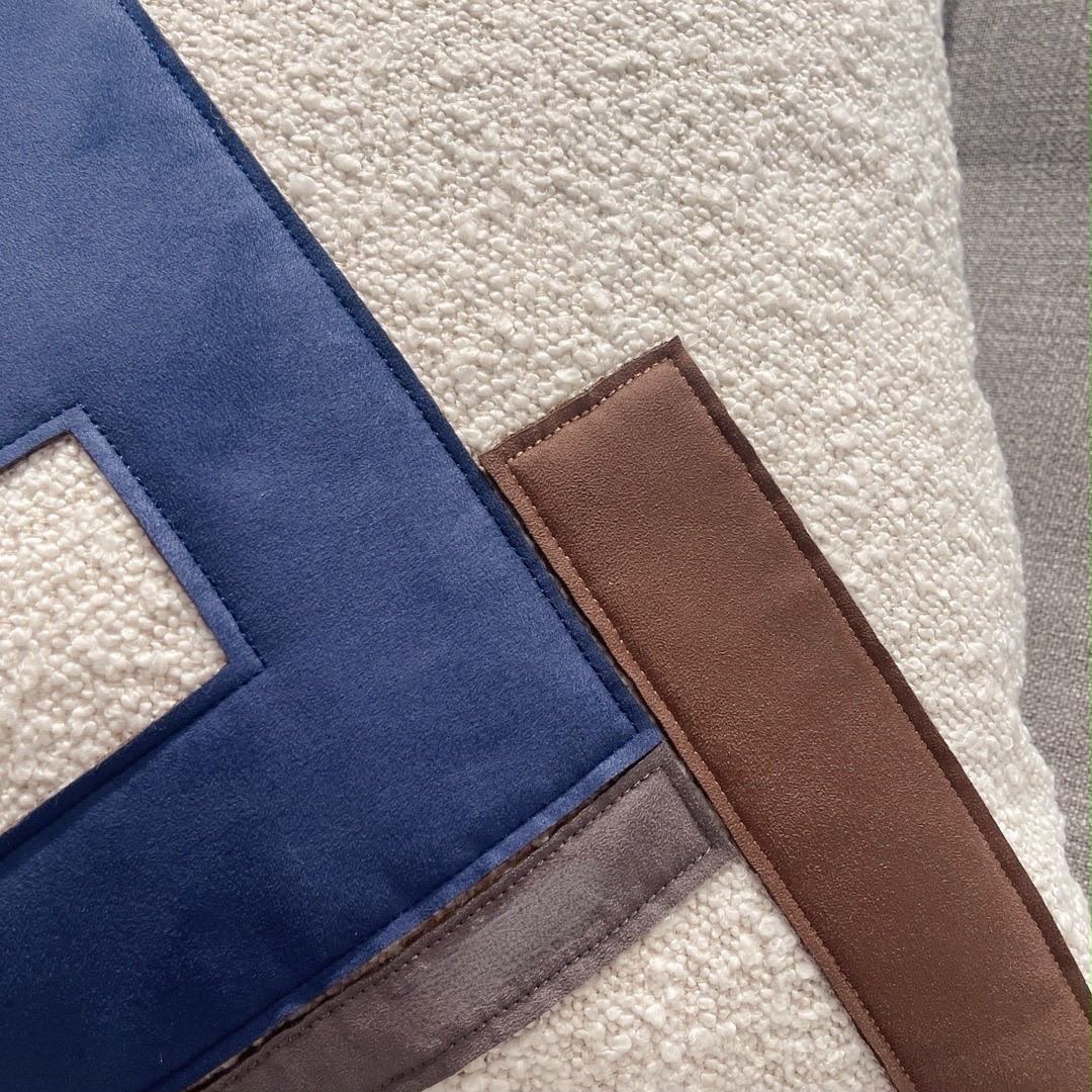 Fendi Lambskin Fleece Throw Pillow