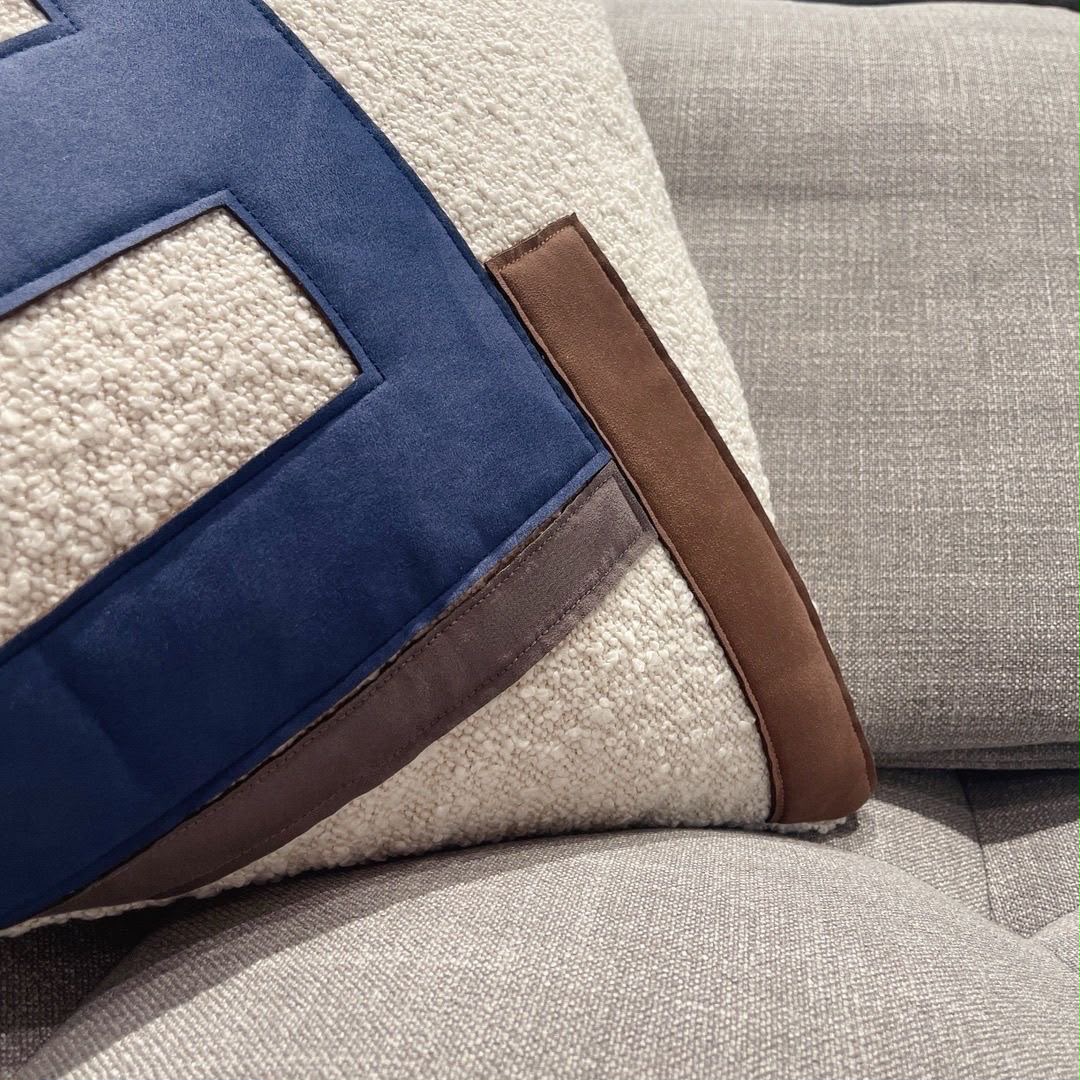 Fendi Lambskin Fleece Throw Pillow
