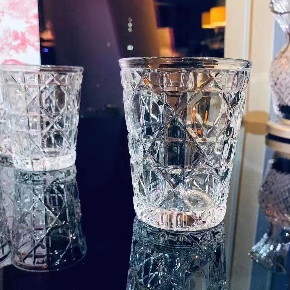 Dior  Juice Glass Hand Cut Lead Free Crystal Glass