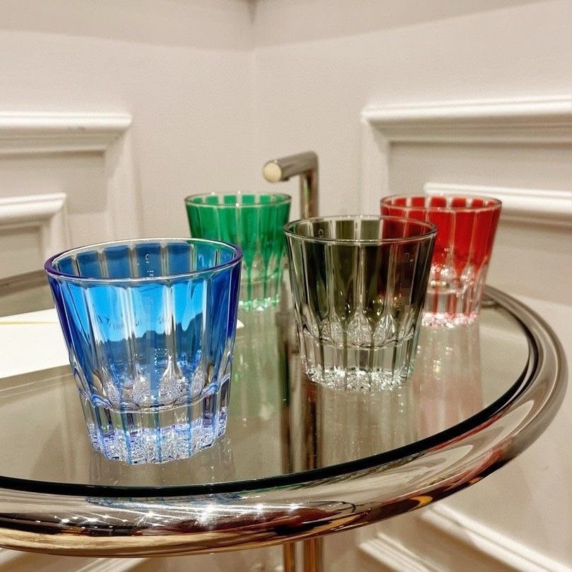 Dior Maison Hand-Engraved Crystal Water Glasses