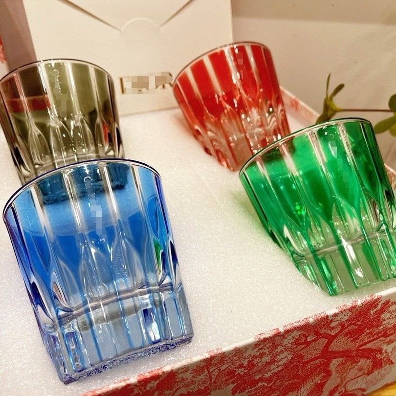 Dior Maison Hand-Engraved Crystal Water Glasses