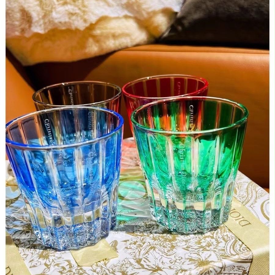 Dior Maison Hand-Engraved Crystal Water Glasses