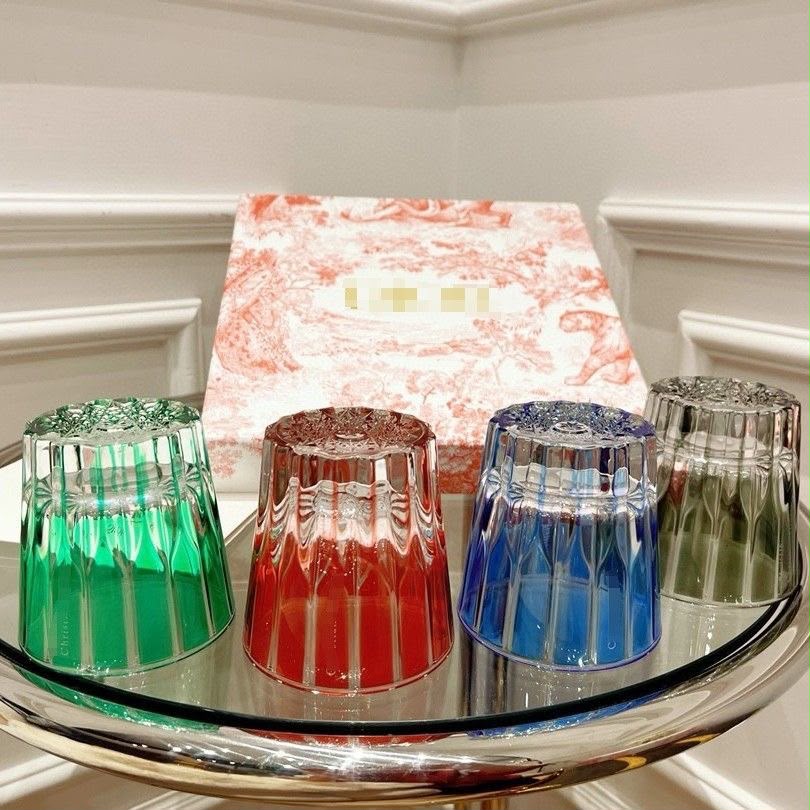 Dior Maison Hand-Engraved Crystal Water Glasses